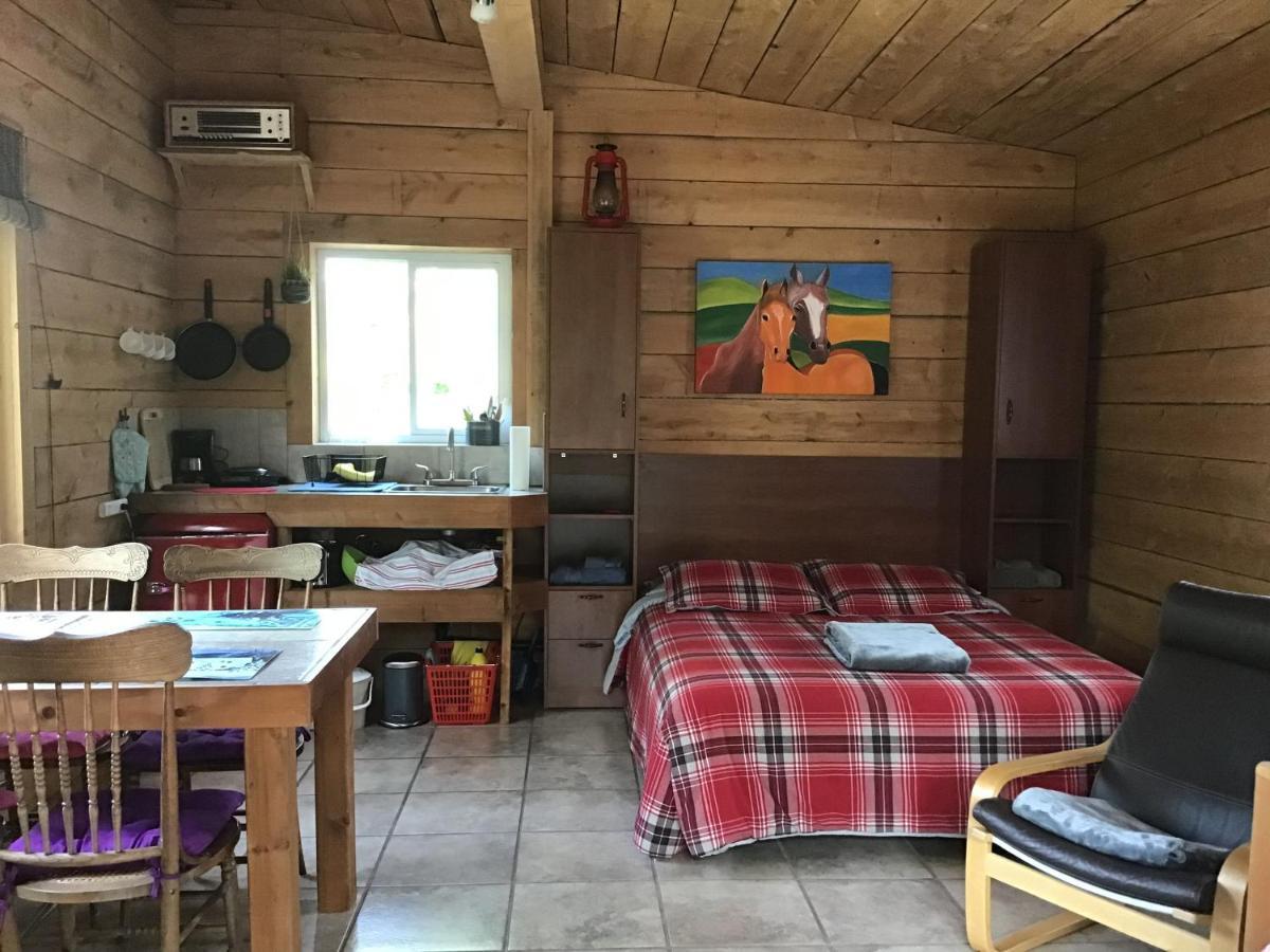 Lodge Nature Laurentides Val-des-Lacs Exterior foto